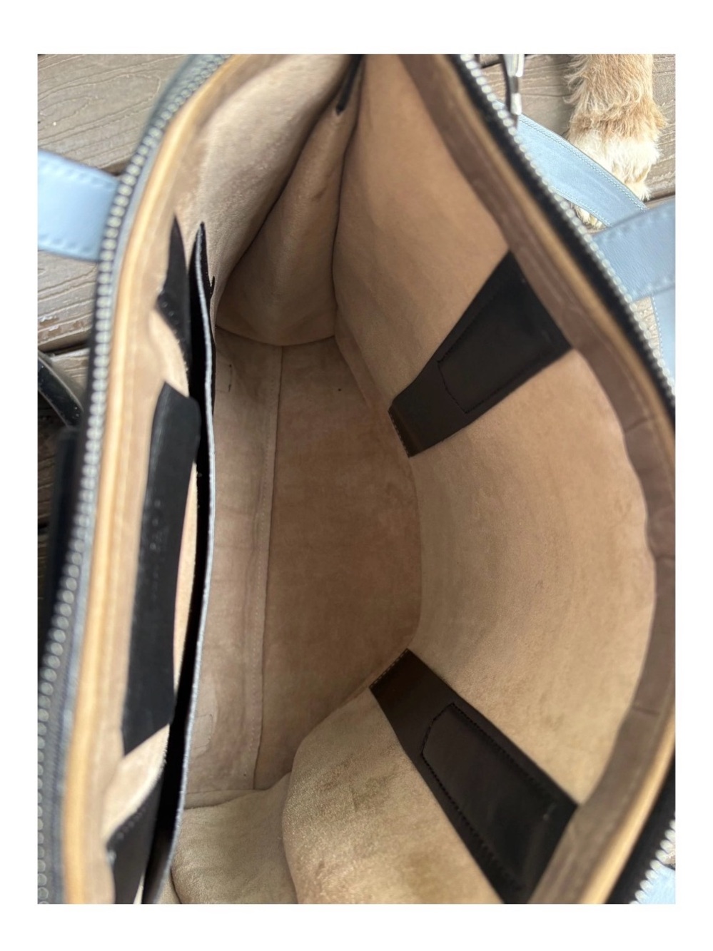 Jimmy Choo Pimlico N/S Convertible Tote Bag Cognac Croc Embossed Leather Work - Picture 12 of 12
